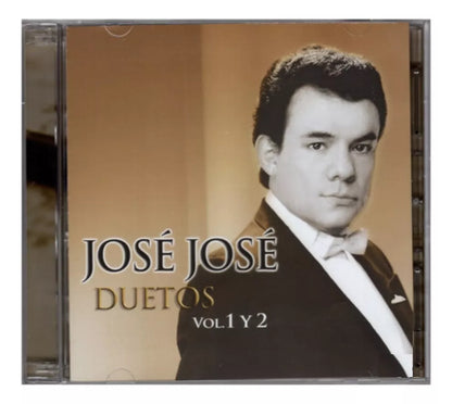 Duetos Volumen 1 Y 2 - Jose Jose - 2 Discos Cd 's - Nuevo