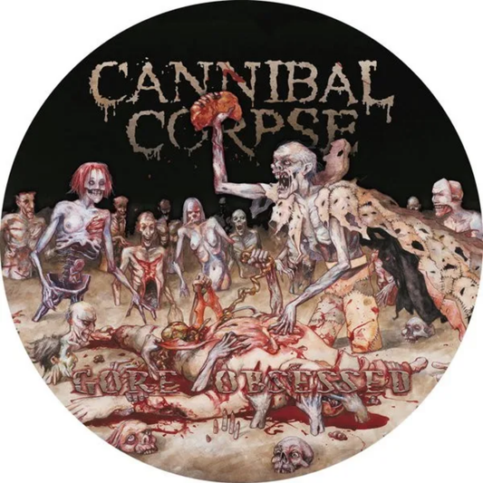 Cannibal Corpse Gore Obsessed Picture Disc Lp Vinyl