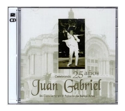 Celebracion 25 Años En Bellas Artes Juan Gabriel 2 Cd 's