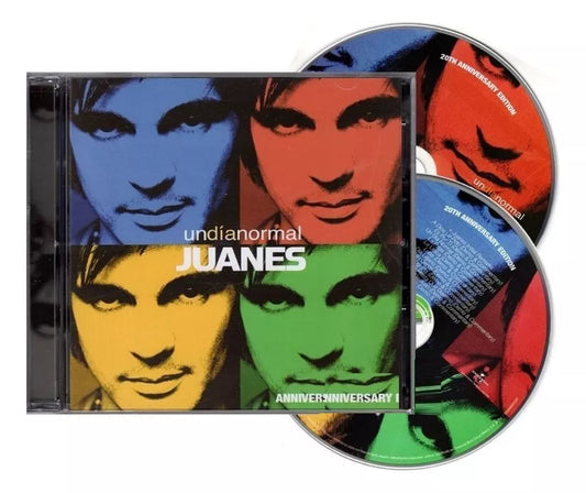 Juanes Un Dia Normal 20th Anniversay Edition 2 Discos Cd