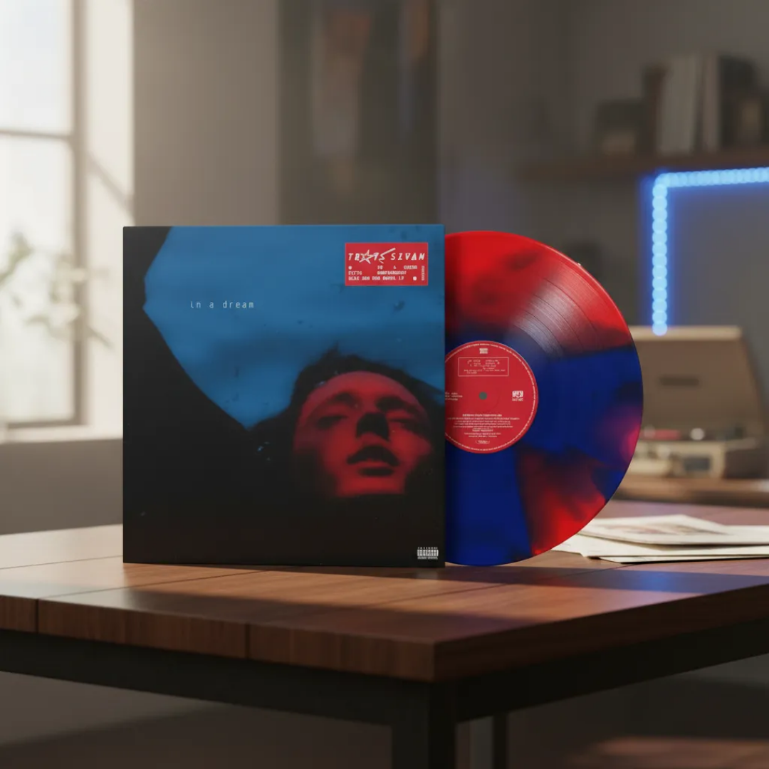 Troye Sivan In A Dream 5th Anniversary Blue & Red Lp Vinyl