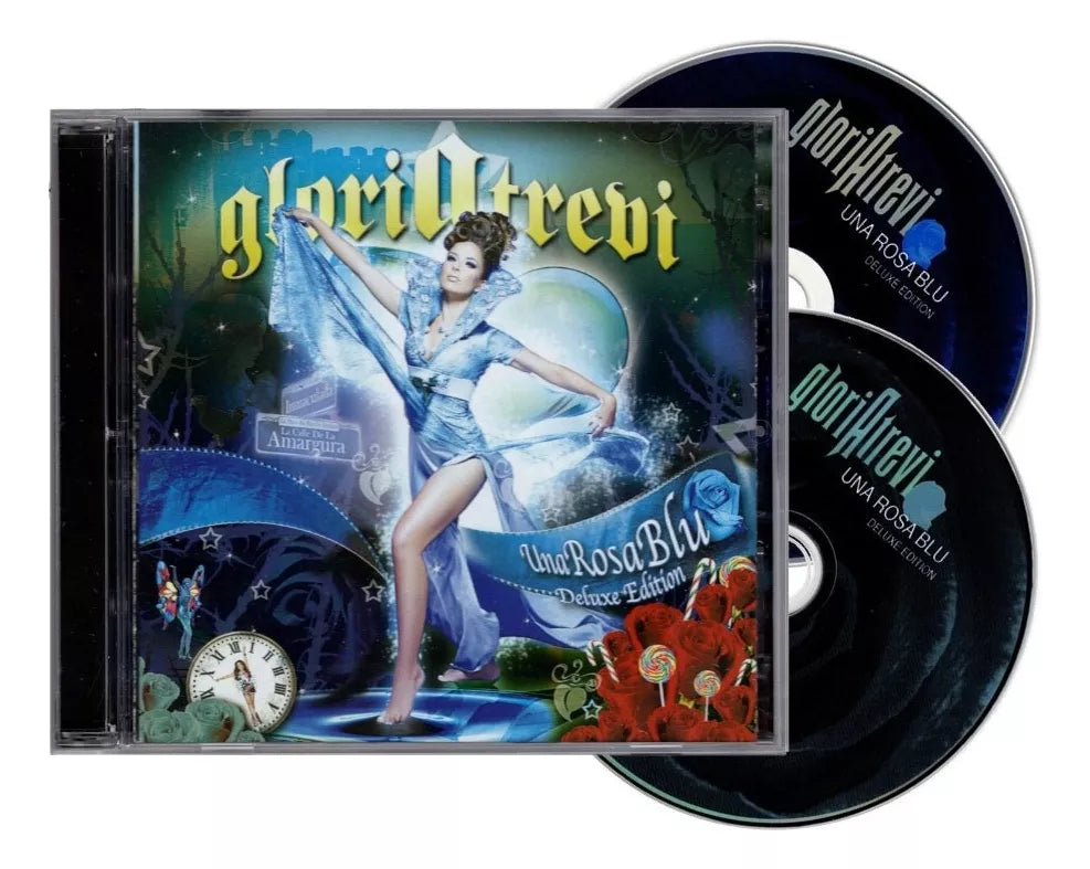 Gloria Trevi Una Rosa Blu Deluxe Edition Disco Cd + Dvd