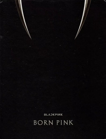 Blackpink Born Pink Album Deluxe Photobook Version Black