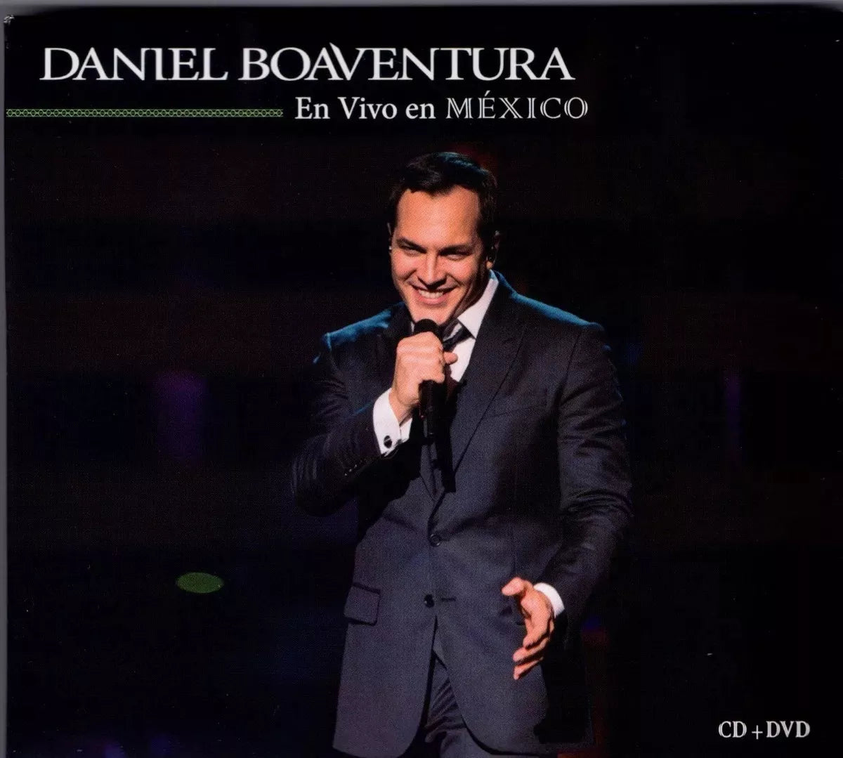 Ao Vivo No Mexico - Daniel Boaventura - Disco Cd + Dvd