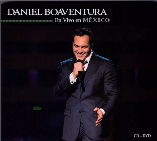 Ao Vivo No Mexico - Daniel Boaventura - Disco Cd + Dvd