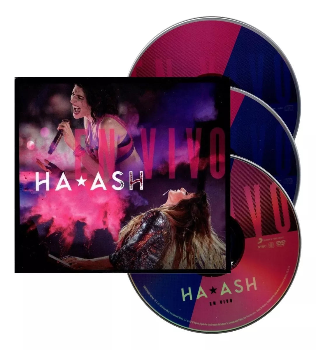 Ha Ash - En Vivo - 2 Discos Cd + Dvd