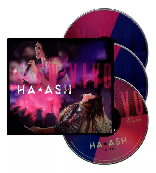 Ha Ash - En Vivo - 2 Discos Cd + Dvd