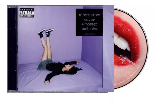 Olivia Rodrigo Guts / Alternative Cover Disco Cd + ´poster