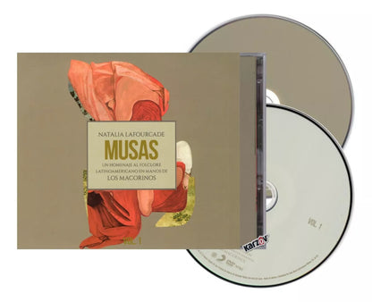 Natalia Lafourcade Musas Vol. 1 2 Discos Cd + Dvd
