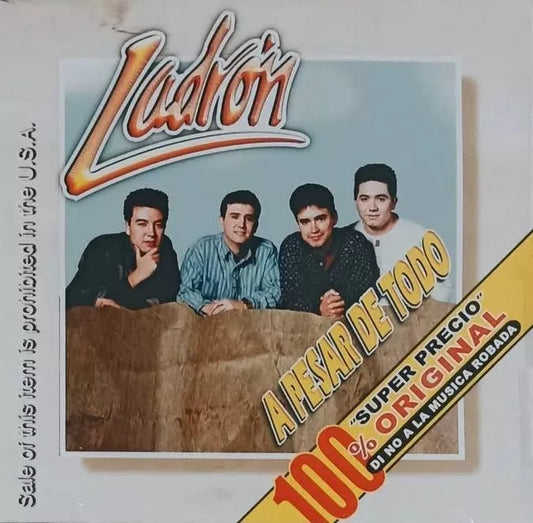 Ladron A Pesar De Todo Disco Cd
