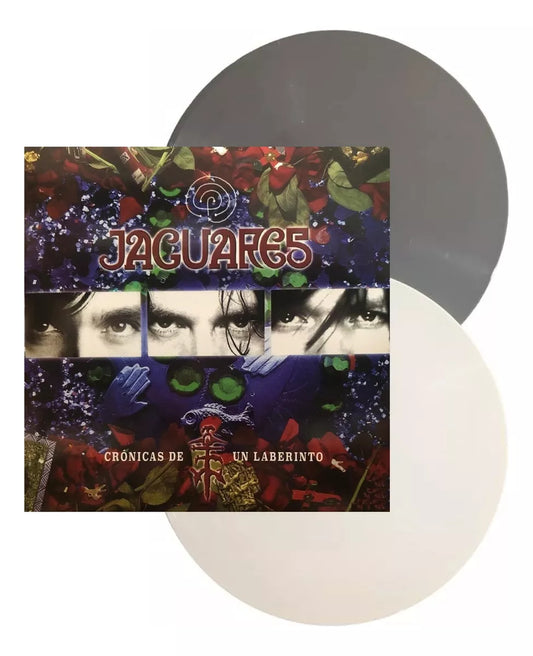Jaguares Cronicas De Un Laberinto Gris & Blanco 2 Lp Vinyl