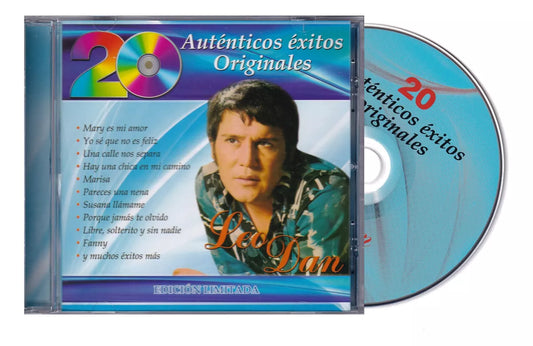 Leo Dan 20 Veinte Autenticos Exitos Originales Disco Cd