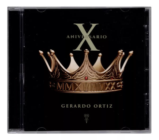 Gerardo Ortiz X Decimo Aniversario - Disco Cd