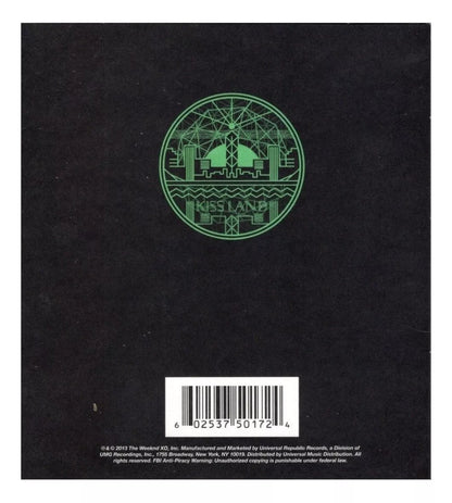 Kiss Land - The Weeknd - Disco Cd Con 10 Canciones