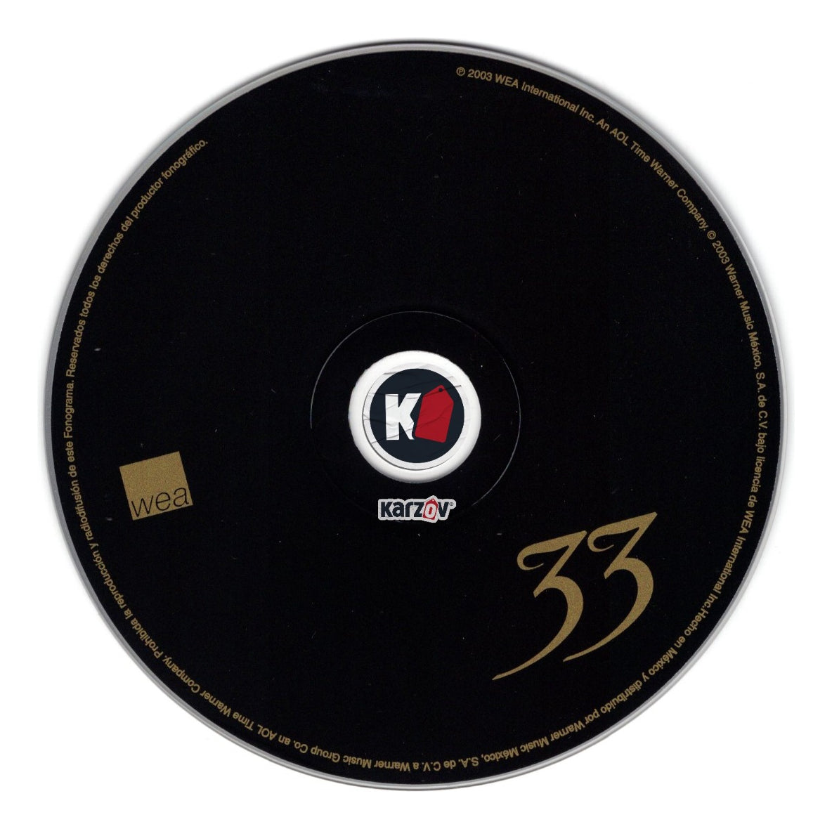 Luis Miguel 33 Disco Cd