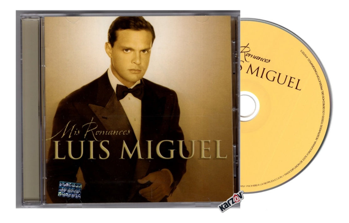 Luis Miguel Mis Romances Disco Cd