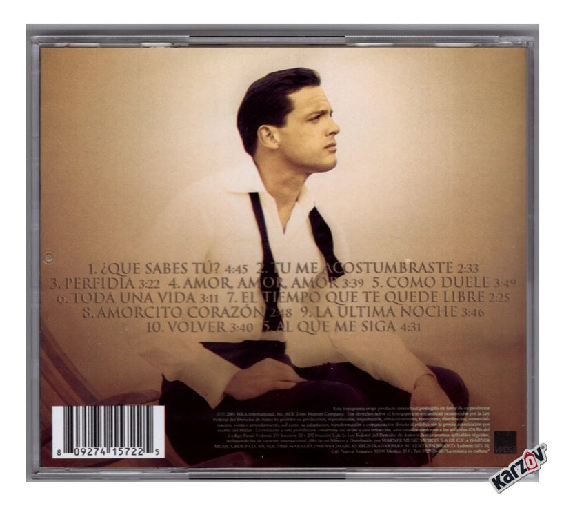 Luis Miguel Mis Romances Disco Cd