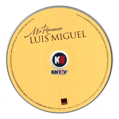 Luis Miguel Mis Romances Disco Cd
