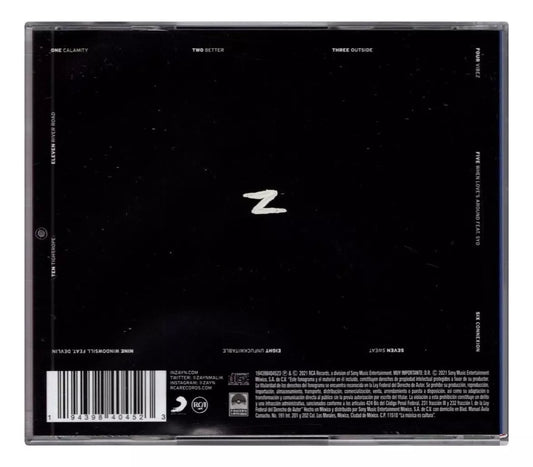 Zayn Nobody Is Listening Disco Cd