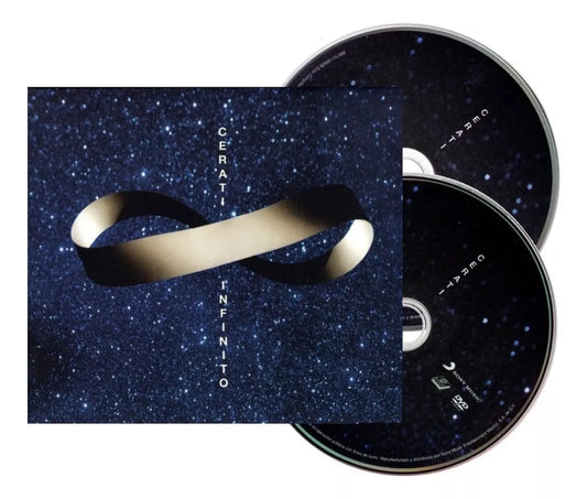 Infinito Gustavo Cerati Disco Cd + Dvd