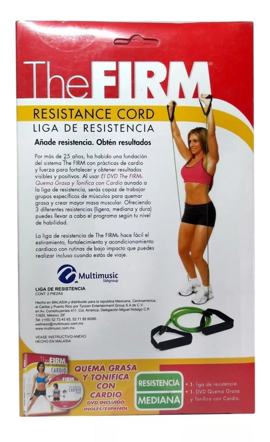 Kit Liga De Resistencia Mediana Verde + Dvd The Firm