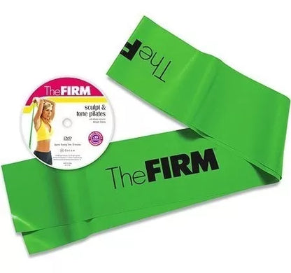 Kit Banda Pilates Resistencia Media Verde The Firm