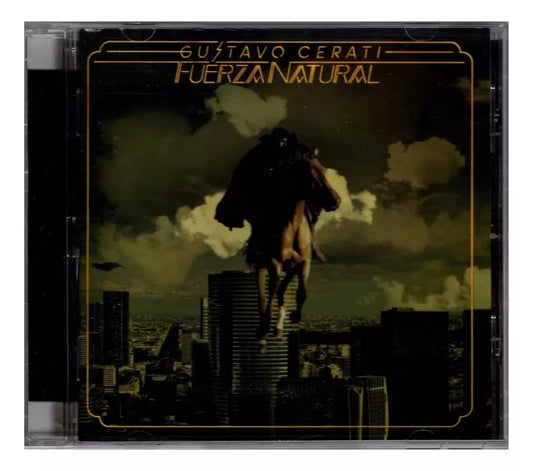 Gustavo Cerati - Disco Cd - Fuerza Natural