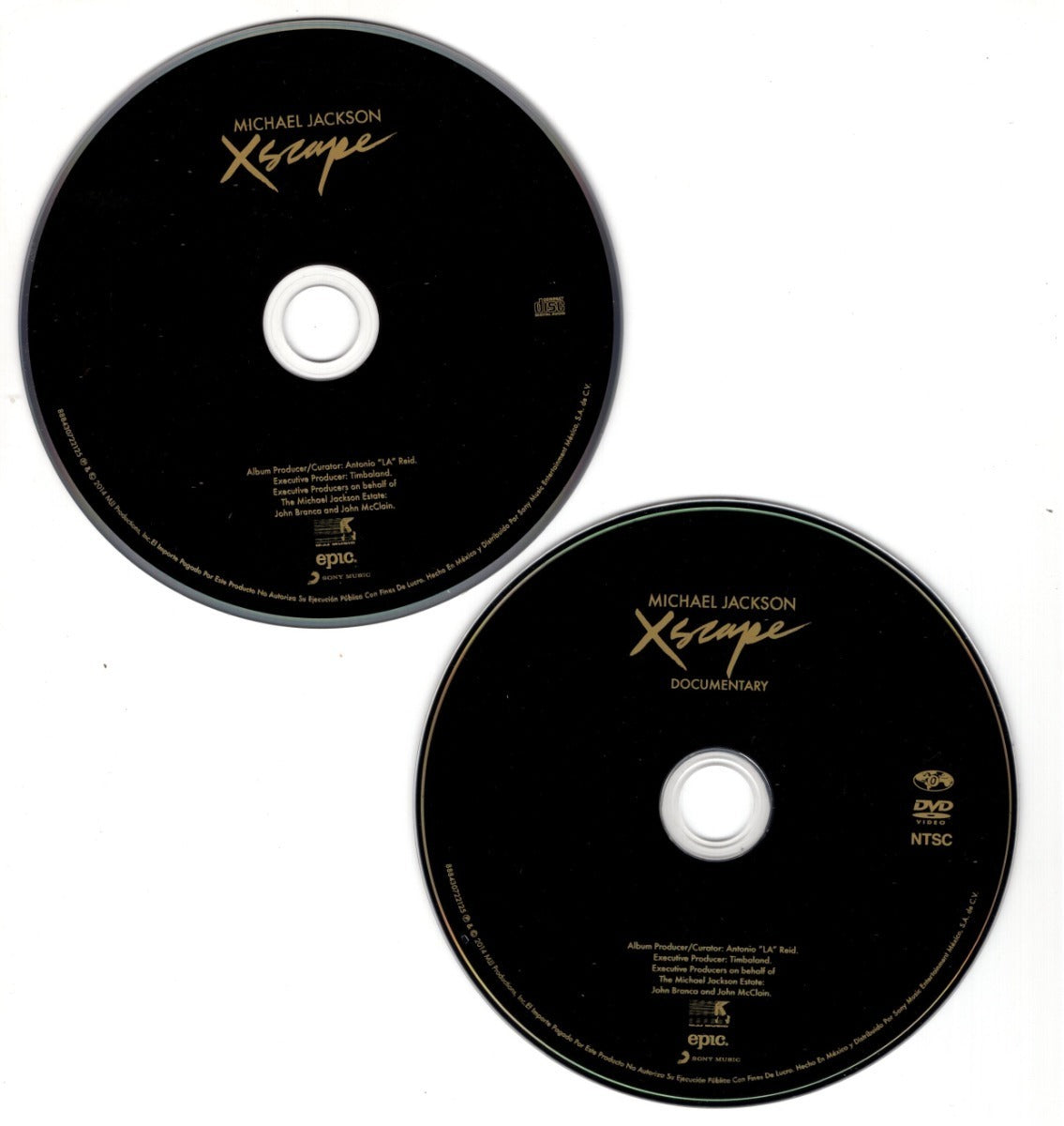 Michael Jackson Xcape Deluxe 2 Discos Cd + Dvd