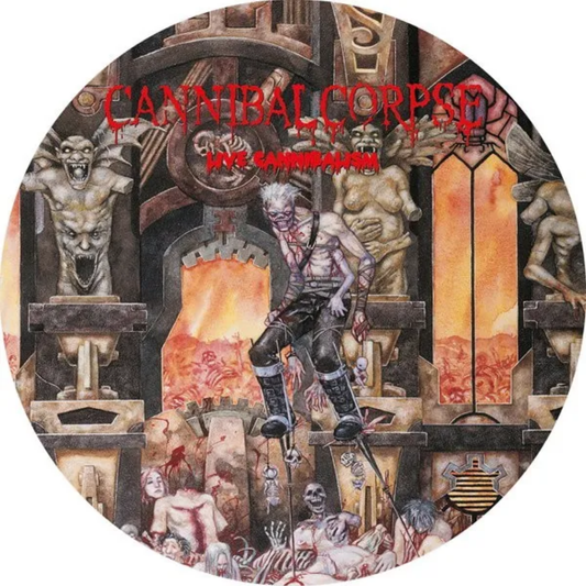 Cannibal Corpse Live Cannibalism Picture Disc Lp Vinyl