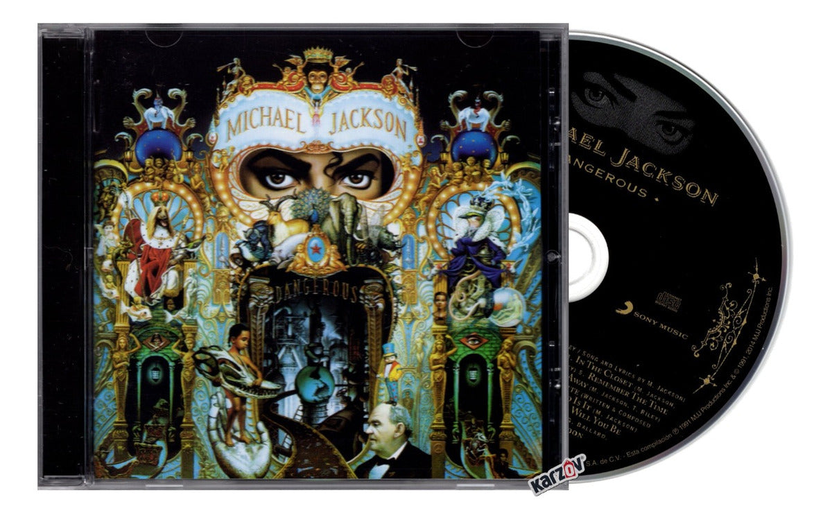Michael Jackson Dangerous Disco Cd