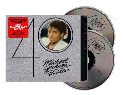 Michael Jackson Thriller 40th Anniversary 2 Disco Cd's