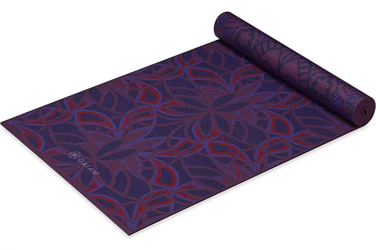 Tapete Para Yoga Gaiam Premium Reversible 6 Mm ( Colores ) Color Violeta / Divinity