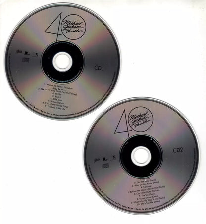 Michael Jackson Thriller 40th Anniversary 2 Disco Cd's