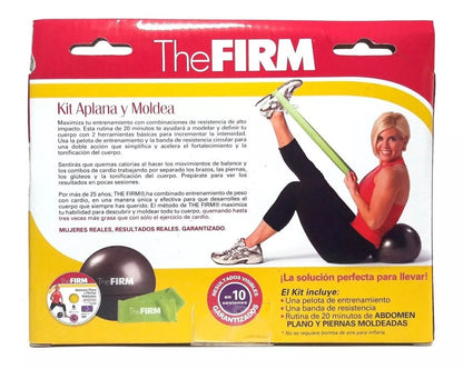 Kit Aplana Y Moldea Pelota + Banda Resistencia + Dvd Firm