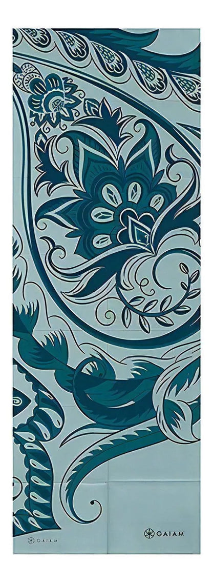 Tapete Para Yoga Plegable Azul 2 Mm Foldable Mat Gaiam Color Celeste