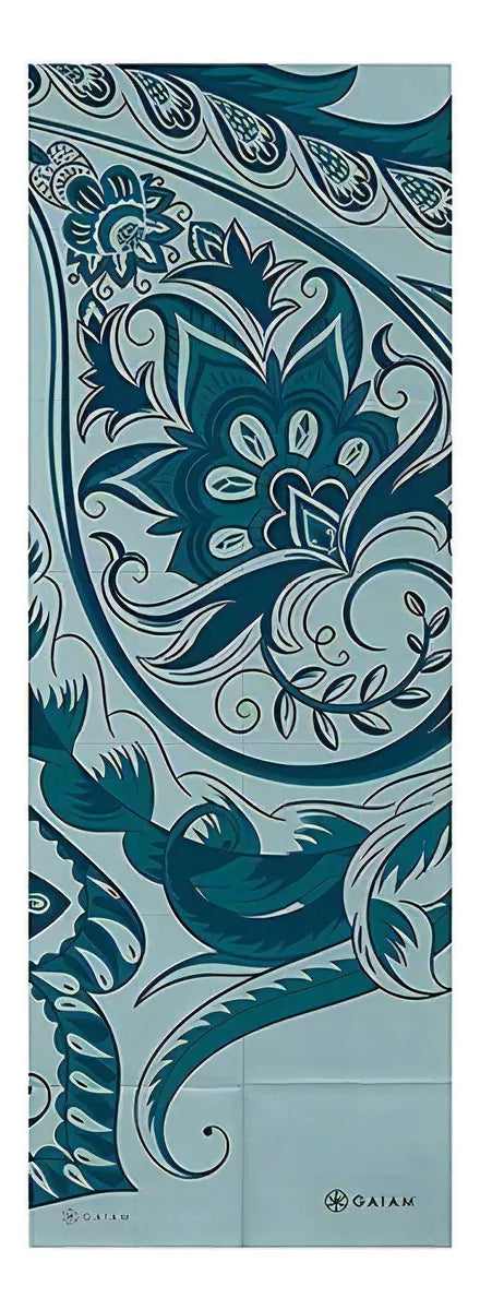Tapete Para Yoga Plegable Azul 2 Mm Foldable Mat Gaiam Color Celeste