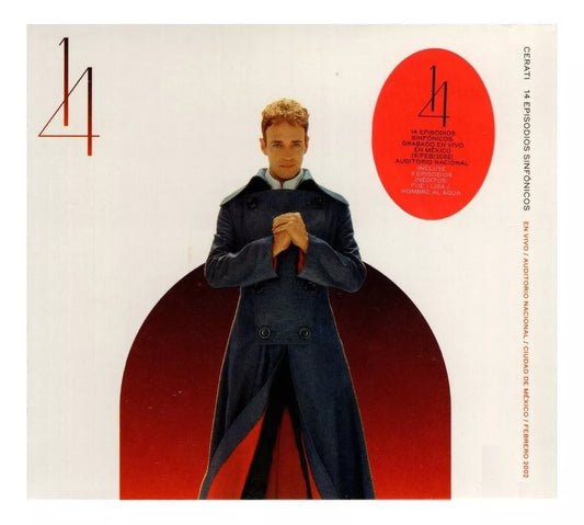 Gustavo Cerati 14 Episodios Sinfonicos En Vivo 2002 Disco Cd