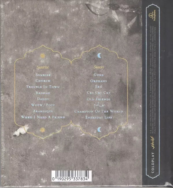 Coldplay Everyday Life Cd Digibook [importado]