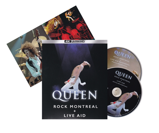 Queen Rock Montreal + Live Aid Concierto 4k Ultra Hd