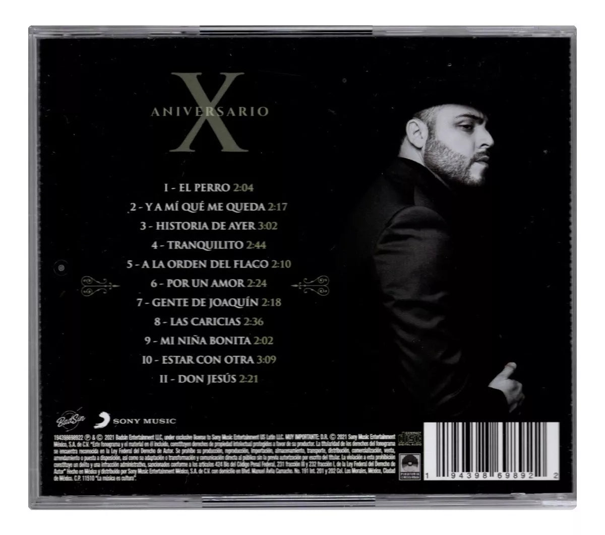 Gerardo Ortiz X Decimo Aniversario - Disco Cd
