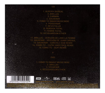 Leon Larregui Solstis Disco Cd + Dvd