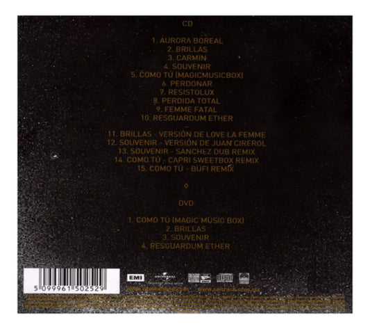 Leon Larregui Solstis Disco Cd + Dvd