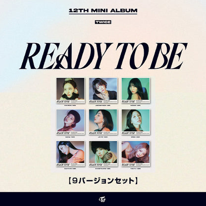 Twice Ready To Be 12th Mini Album Disco Cd / Version Sana