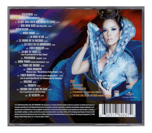 Gloria Trevi Una Rosa Blu Deluxe Edition Disco Cd + Dvd