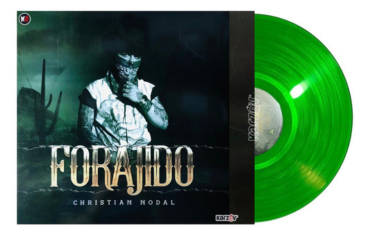 Christian Nodal Forajido Verde Green Lp Vinyl