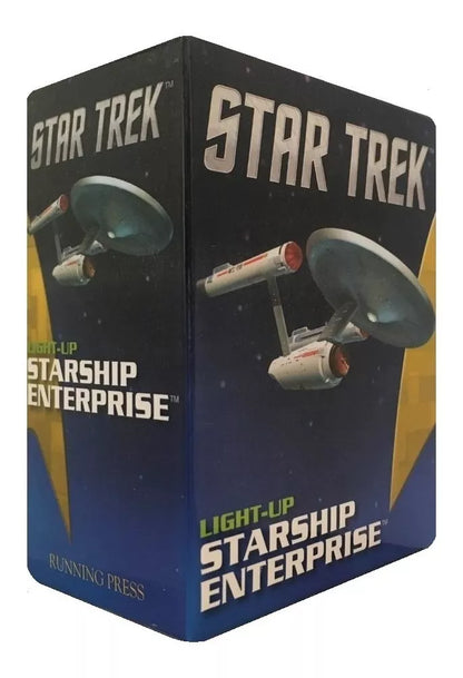Nave Starship Enterprise Con Luz Running Press Star Trek