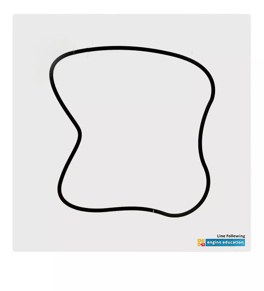 Tapete Rompecabezas Seguidor De Lineas 9 Pzs (110 X 110 Cm)
