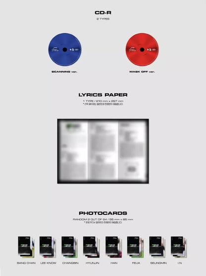 Stray Kids Oddinary Mini Album Original Rojo