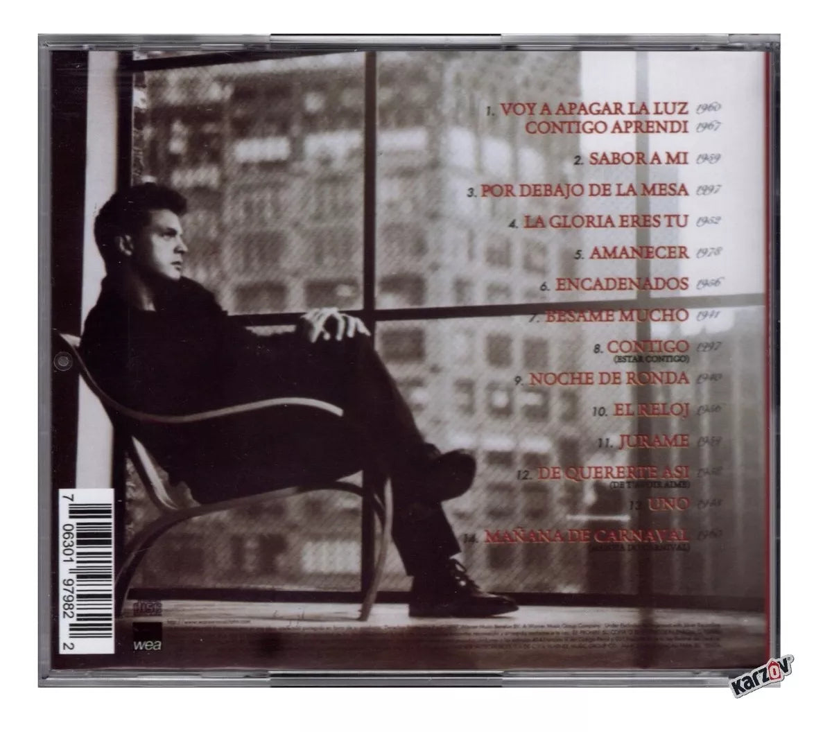 Luis Miguel Romances Disco Cd