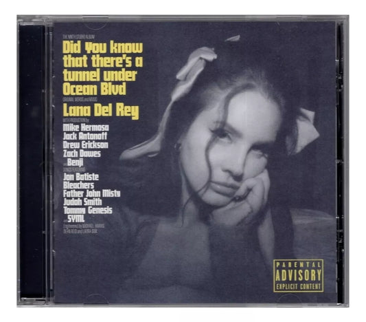 Lana Del Rey Did Know That There Tunnel Under Ocean Disco Cd